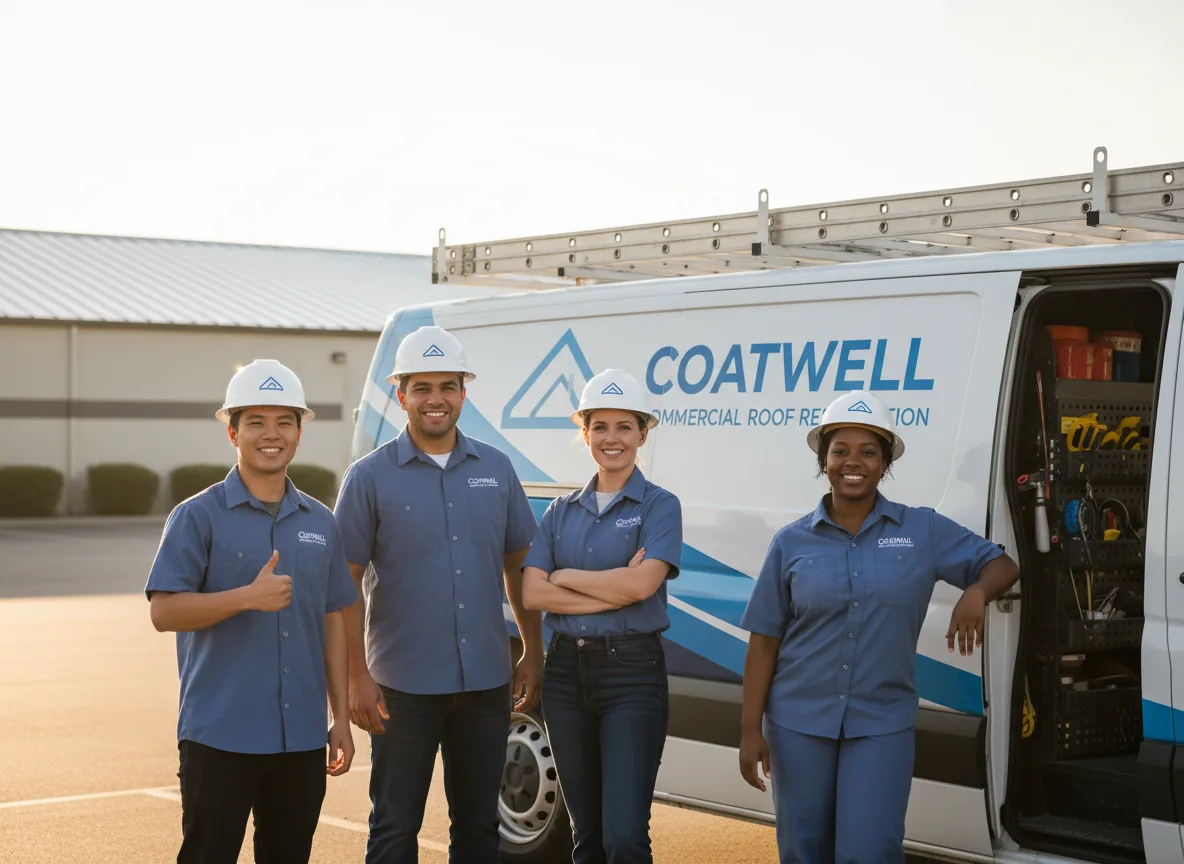 Commercial roof coating company in Kemah, TX